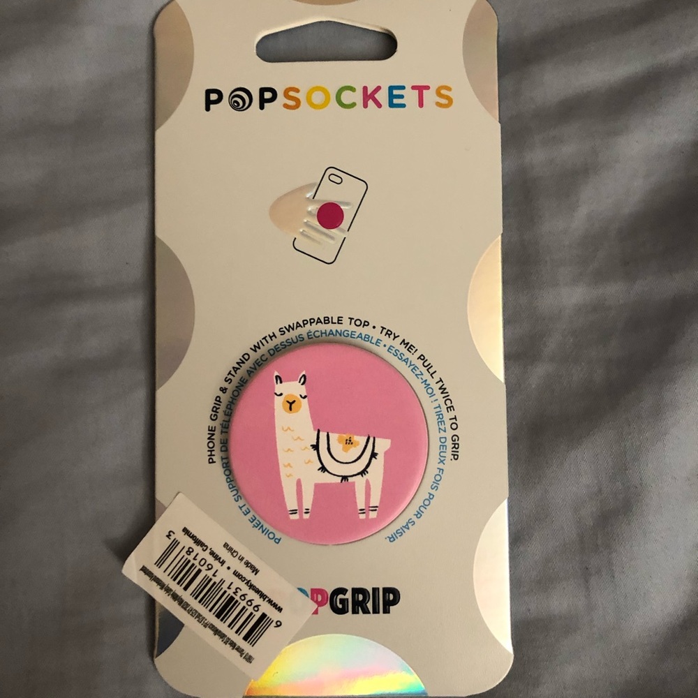 Llama popsocket